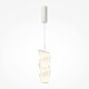 Lampada a sospensione moderna con diffusore in vetro a led