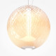 Lampada a sospensione moderna con diffusore rotondo in vetro a led dimmerabile