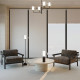 Lampadario moderno con diffusori in vetro a forma di fungo