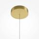 Lampada a sospensione moderna LED in alluminio e diffusore in acrilico