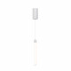 Lampada a sospensione piccola con diffusore a led lineare dal design moderno