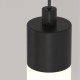 Lampada a sospensione piccola con diffusore a led lineare dal design moderno