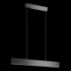 Lampada a sospensione piccola con diffusore LED lineare dal design moderno
