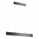 Lampada a sospensione piccola con diffusore LED lineare dal design moderno