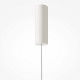 Lampada a sospensione singola moderna con diffusore in vetro a LED