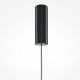 Lampada a sospensione singola moderna con diffusore in vetro a LED
