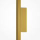 Lampada da parete a LED con struttura in alluminio dal design moderno
