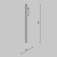 Lampada da parete a LED con struttura in alluminio dal design moderno