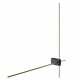 Lampada da parete a LED con struttura in alluminio dal design moderno