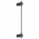 Lampada da parete a led con struttura piccola in metallo dal design elegante