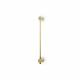 Lampada da parete a led con struttura piccola in metallo dal design elegante