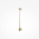 Lampada da parete a led con struttura piccola in metallo dal design elegante