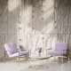 Lampada da parete a led con struttura piccola in metallo dal design elegante