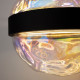 Lampada da parete a led dimmerabile con diffusore in vetro