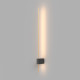 Lampada da parete a LED lineare con struttura in alluminio dal design moderno