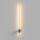 Lampada da parete a LED lineare con struttura in alluminio dal design moderno