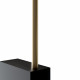 Lampada da parete a LED lineare con struttura in alluminio dal design moderno