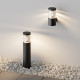 Lampada da parete a LED per esterni in alluminio e diffusore in acrilico