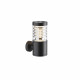 Lampada da parete a LED per esterni in alluminio e diffusore in acrilico