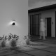Lampada da parete a LED per esterni in alluminio e diffusore in acrilico