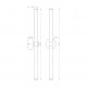 Lampada da parete a LED struttura in alluminio dal design moderno ed elegante