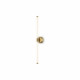 Lampada da parete a LED struttura in alluminio dal design moderno ed elegante
