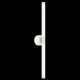 Lampada da parete a LED struttura in alluminio dal design moderno ed elegante