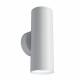 Lampada da parete con diffusore alto in alluminio dal design moderno ed elegante