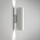 Lampada da parete con diffusore alto in alluminio dal design moderno ed elegante