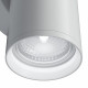 Lampada da parete con diffusore alto in alluminio dal design moderno ed elegante