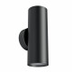 Lampada da parete con diffusore alto in alluminio dal design moderno ed elegante
