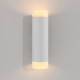 Lampada da parete con doppio diffusore a LED in alluminio dal design moderno