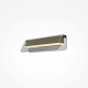 Lampada da parete lineare piccola con diffusore a led