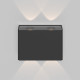 Lampada da parete per esterno a LED struttura in alluminio dal design moderno