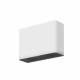 Lampada da parete per esterno a LED struttura in alluminio dal design moderno