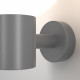 Lampada da parete per esterno con diffusore a boccia in pvc dal design moderno