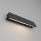 Lampada da parete per esterno in alluminio con diffusore in acrilico a LED