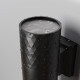 Lampada da parete per esterno in alluminio con doppio diffusore in acrilico