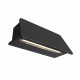 Lampada da parete piccola da esterno in alluminio e diffusore in acrilico a LED