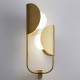 Lampada da parete sx in metallo dal design moderno