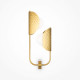 Lampada da parete sx in metallo dal design moderno