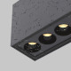 Lampada da soffitto a LED per esterni struttura in metallo e diffusore in vetro
