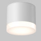 Lampada da soffitto in alluminio rotonda dal design moderno per bagni