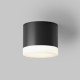 Lampada da soffitto in alluminio rotonda dal design moderno per bagni