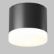 Lampada da soffitto in alluminio rotonda dal design moderno per bagni