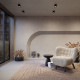 Faretto da soffitto moderna con 2 sorgenti luminose struttura in alluminio