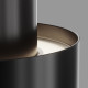 Faretto da soffitto moderna con 2 sorgenti luminose struttura in alluminio