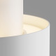 Faretto da soffitto moderna con 2 sorgenti luminose struttura in alluminio
