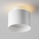 Lampada da soffitto moderna con 2 sorgenti luminose struttura in alluminio