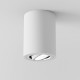 Lampada da soffitto orientabile in stile moderno in alluminio verniciato